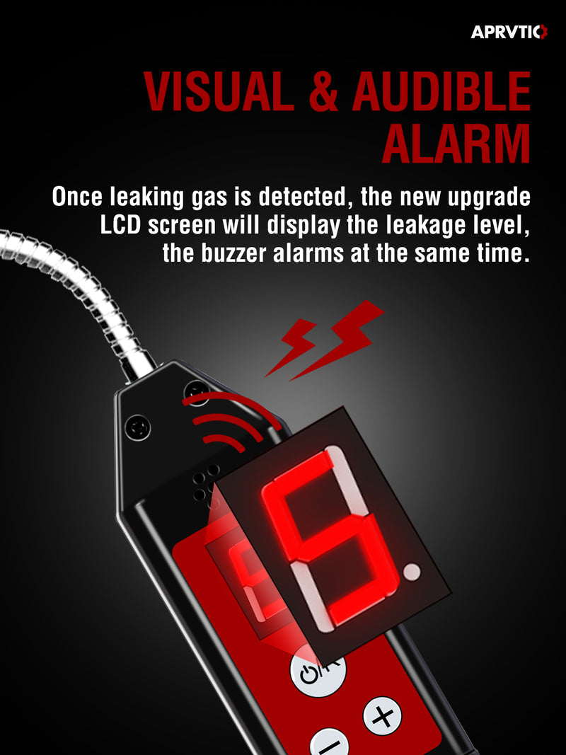ac leak detector-visual & audible alarm
