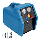 Aprvtio AHTS-100S 6CFM HVAC Diagnostic Tool Kit with Digital Manifold, K-type Thermometer, ALD-200 Refrigerant Leak Detector, Dual Stage 6 CFM Vacuum Pump, Refrigerant Scale with Bubble Level