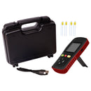 Aprvtio AHTS-100S 6CFM HVAC Diagnostic Tool Kit with Digital Manifold, K-type Thermometer, ALD-200 Refrigerant Leak Detector, Dual Stage 6 CFM Vacuum Pump, Refrigerant Scale with Bubble Level