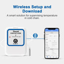 ThermElc TE-B2 ET 10PCS Wireless Temperature Data Logger with External probe
