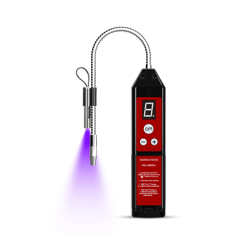 ThermELc WJL-6000Pro UV-Kältemittel-Lecksucher mit UV&LED-Licht LCD-Anzeige