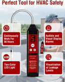 WJL-6000PRO Refrigerant Leak Detector, Freon Leak Detector with UV & LED Light, Car AC Leak Detector Kit for HVAC & Auto, 0.14 oz/yr Sensitivity for R134a R22 R410A CFC Automotive Gas Finder