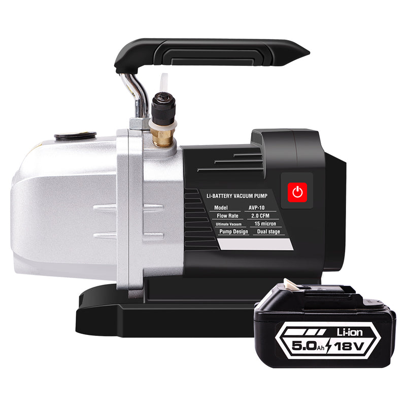 Aprvtio AHTS-20S Complete HVAC Equipment Set with Digital Manifold with Horse, Temperature Clamps, ALD-200 Refrigerant Leak Detector, 6CFM Cordless Battery Driven Vacuum Pump, Refrigerant Scale with Bubble Level