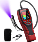 Refrigerant Leak Detector HVAC, Aprvtio ALD-200PRO 3-in-1 Professional Freon Leak Detector for A3 A2L A1 Refrigerants, Automotive AC Leak Detection Kit with 0.14 oz/yr Sensitivity for R454B R134a
