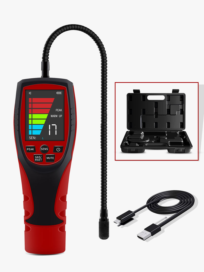 Aprvtio ALD-400 PRO R744 Infrared CO2 Leak Detector, Air Conditioning Leak Tester R744 (CO2)