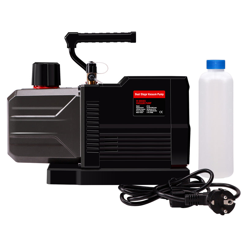 Aprvtio AHTS-30 PRO HVAC Tools for System Maintenance with Digital Manifold, Temperature Clamps, Infrared Refrigerant Leak Detector, Dual Stage 10 CFM Cordless Battery Driven Vacuum Pump, Bluetooth Refrigerant Scale
