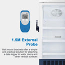 ThermElc TE-03 ETH 10PCS Digital Temperature And Humidity Data Logger With Probes  -40℃ ~85℃