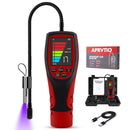 Aprvtio ALD-200 Pro HVAC Refrigerant Leak Detector for A3 A2L A1 Refrigerants, Automotive AC Leak Detection Kit with 0.14 oz/yr Sensitivity for R454B R134a