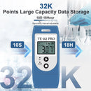 ThermElc  TE-02 PRO Waterproof Temperature Data Logger with PDF&CSV Reports Easy-use