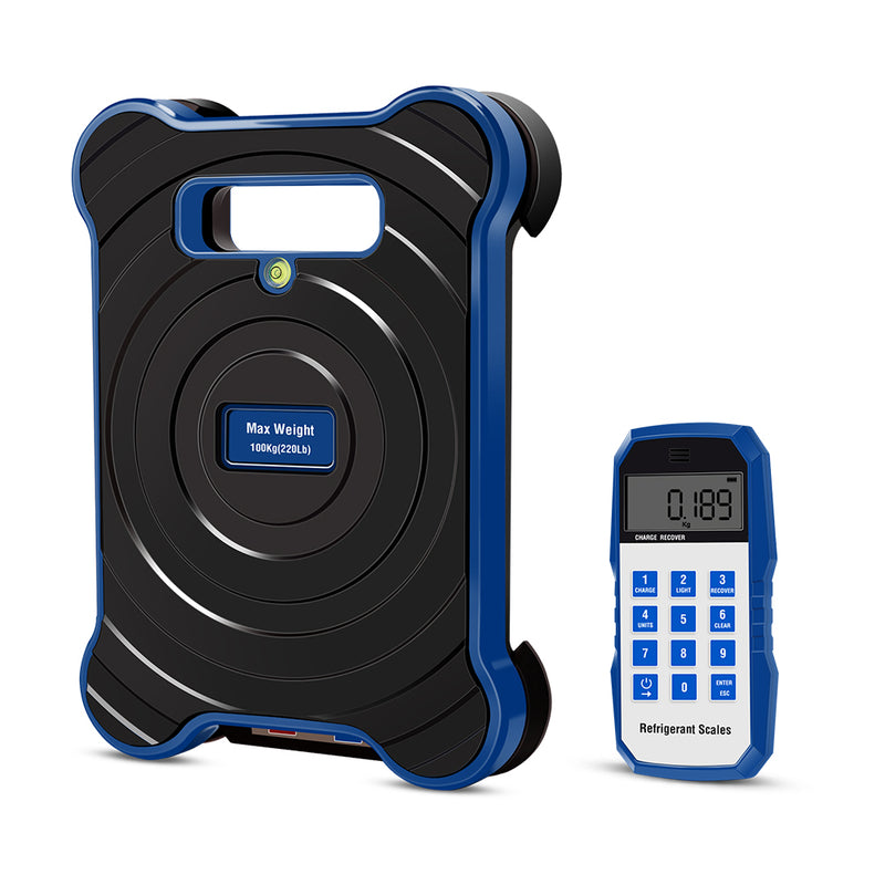 Aprvtio AHTS-30 PRO HVAC Tools for System Maintenance with Digital Manifold, Temperature Clamps, Infrared Refrigerant Leak Detector, Dual Stage 10 CFM Cordless Battery Driven Vacuum Pump, Bluetooth Refrigerant Scale