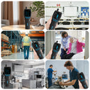 Carefor CF-60 PP Portable Air Quality Monitor, Air Pollution Monitor Detect Pollen CO2, PM2.5, PM1.0, TVOC, CO, HCHO, Temperature, Humidity