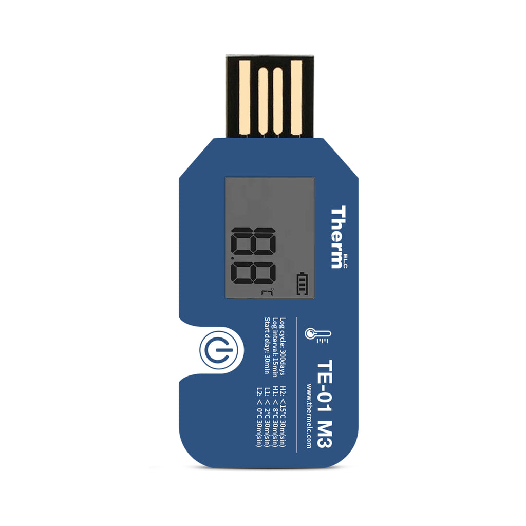 ThermElc TE-04 ET USB Temperature Data Logger, Temperature Recorder ThermElc TE-04 ET USB Temperature Data Logger, Temperature Recorder