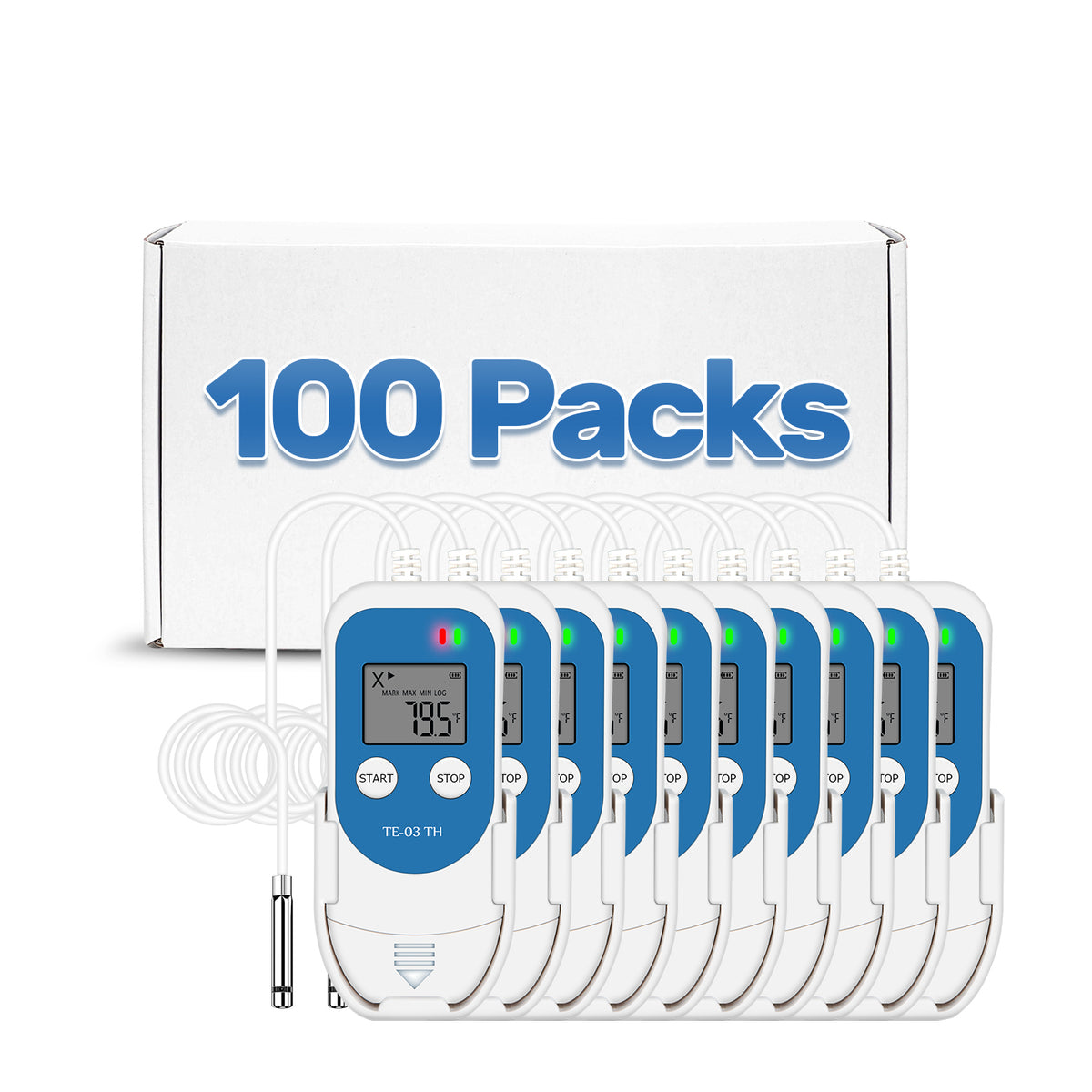 Temperature Data Logger, HVAC Tools and Air Quality Monitor