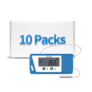 ThermElc TE-04 ET Temperature Probe Data Logger with External Probe -30℃~70℃, Mark, Pause, Large LCD Display