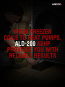 Aprvtio ALD-200 HP Heat Pump Refrigerant Leak Detector, Rechargeable 3000mAh Battery
