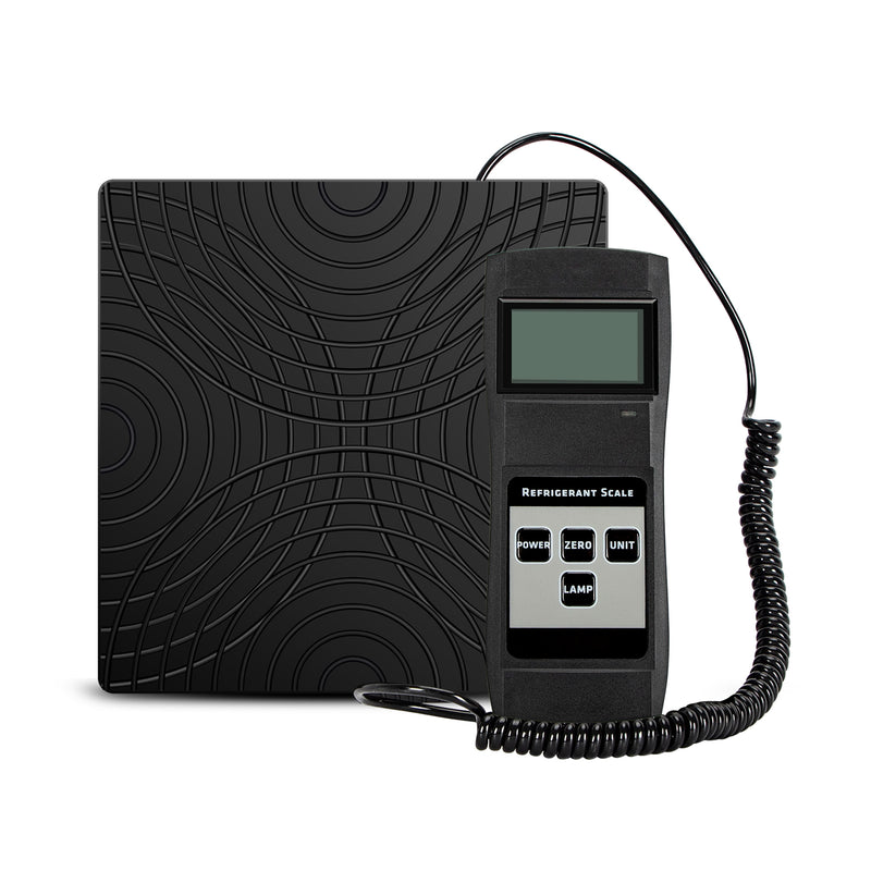 ThermElc ACS100S Black HVAC Refrigerant Scale with High Accuracy